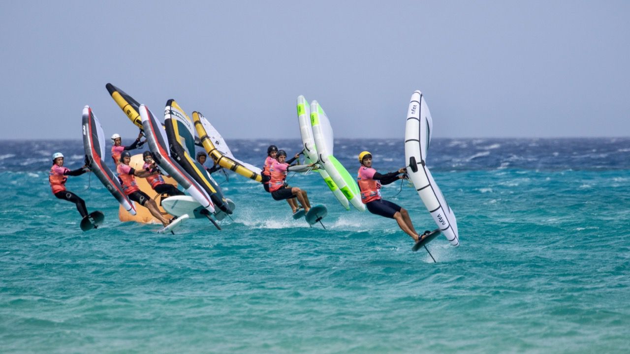 Arranca la competición oficial de Wingfoil con la modalidad de Freefly-Slalom