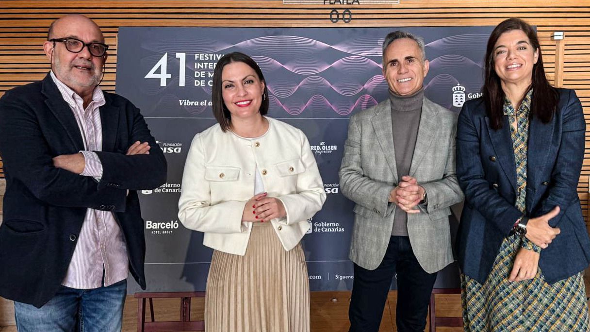 María Dueñas y la Philharmonia Orchestra abren el 41 Festival de Música de Canarias