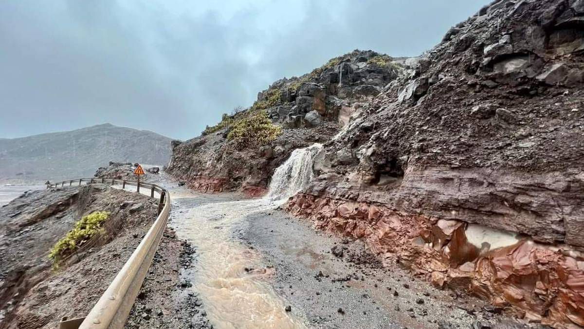 Hermine deja agua en Gran Canaria para regar hasta 2024 y daños por cuatro millones