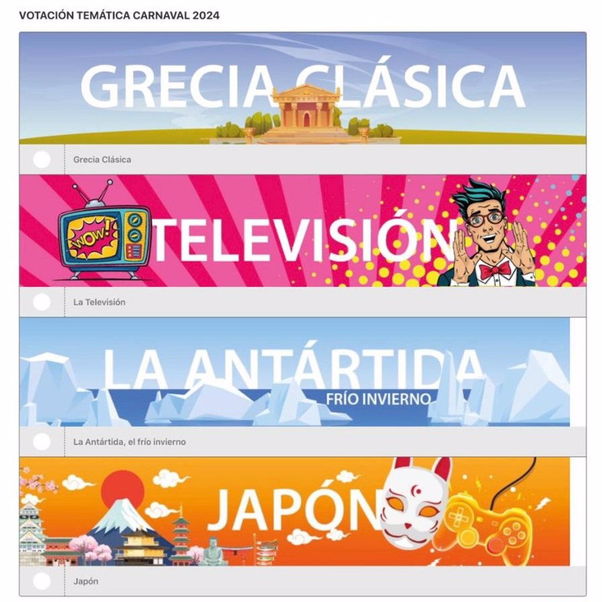 'La Televisión' será el tema del Carnaval de Santa Cruz de Tenerife