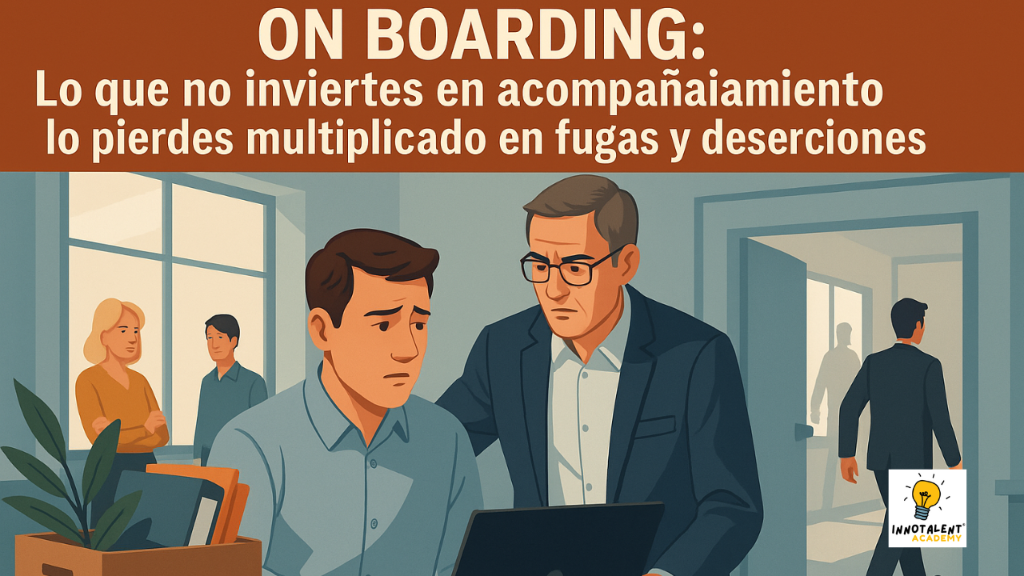 On Boarding: Lo que no inviertes en acompañamiento, lo pierdes multiplicado en fugas y deserciones