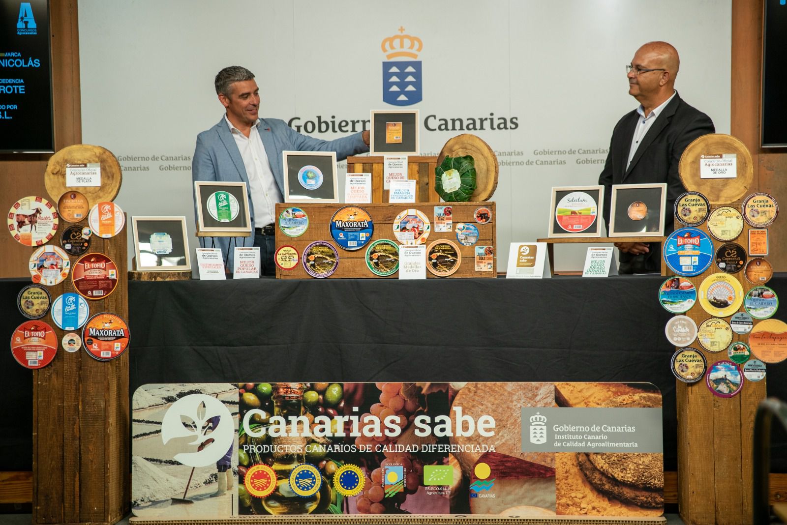 Don Nicolás añejo de vaca, de Finca de Uga, elegido Mejor Queso de Canarias 2023