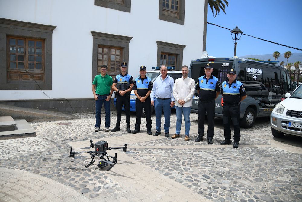 Las Fiestas del Pino 2023 contarán con la Unidad de Drones de Telde