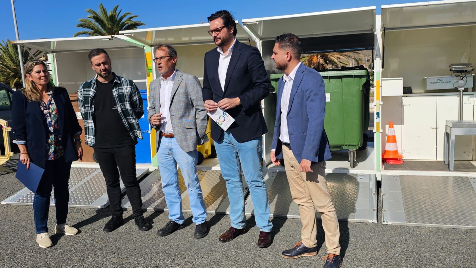 El punto limpio itinerante del Cabildo de Gran Canaria disponible también en Telde
