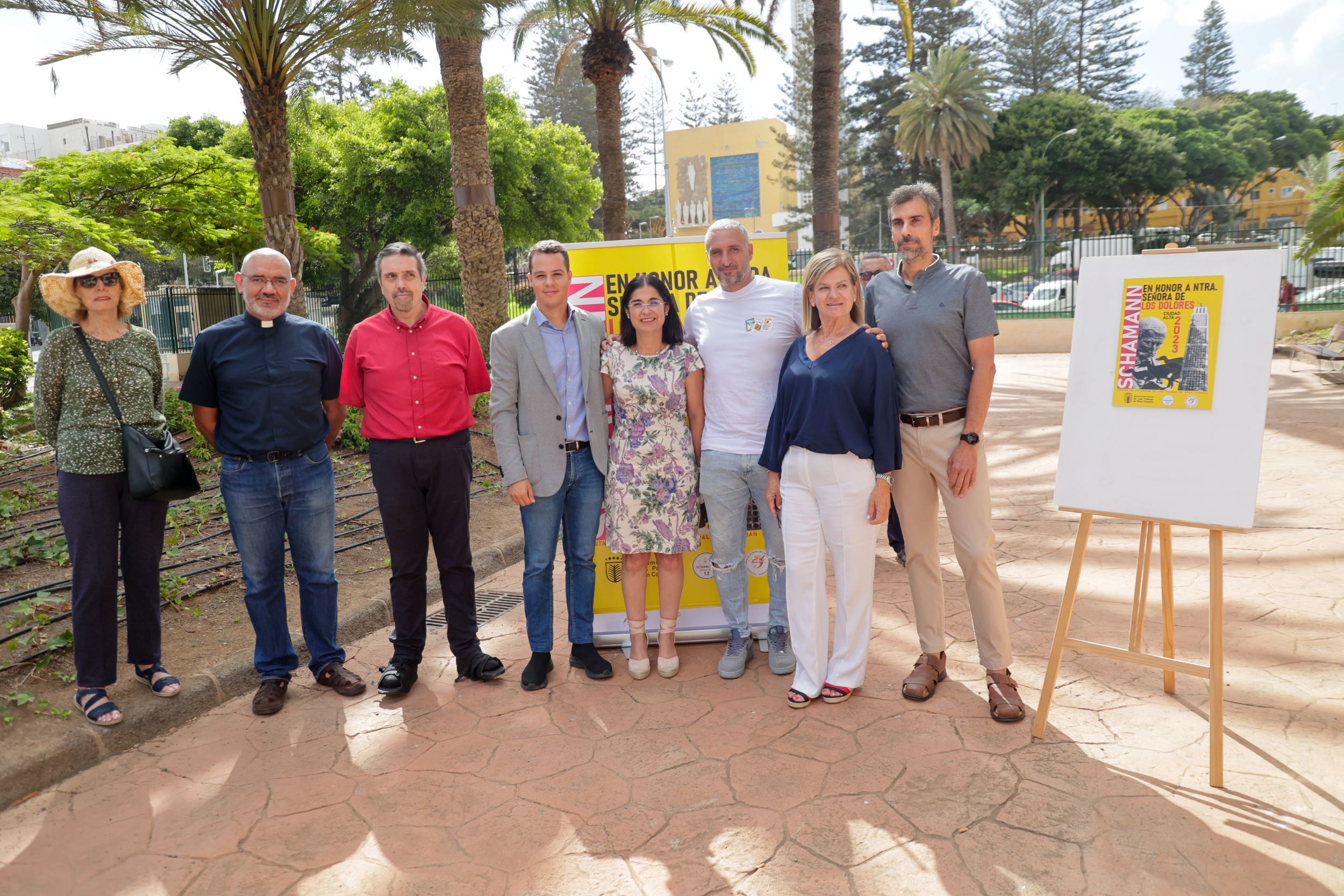 Schamann se prepara para las Fiestas de Los Dolores