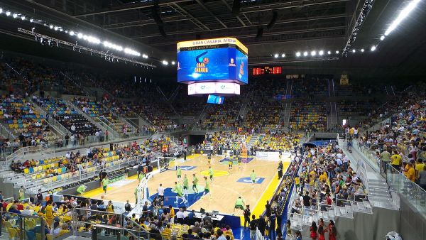 La Euroliga falsea la asistencia de espectadores en el Gran Canaria Arena
