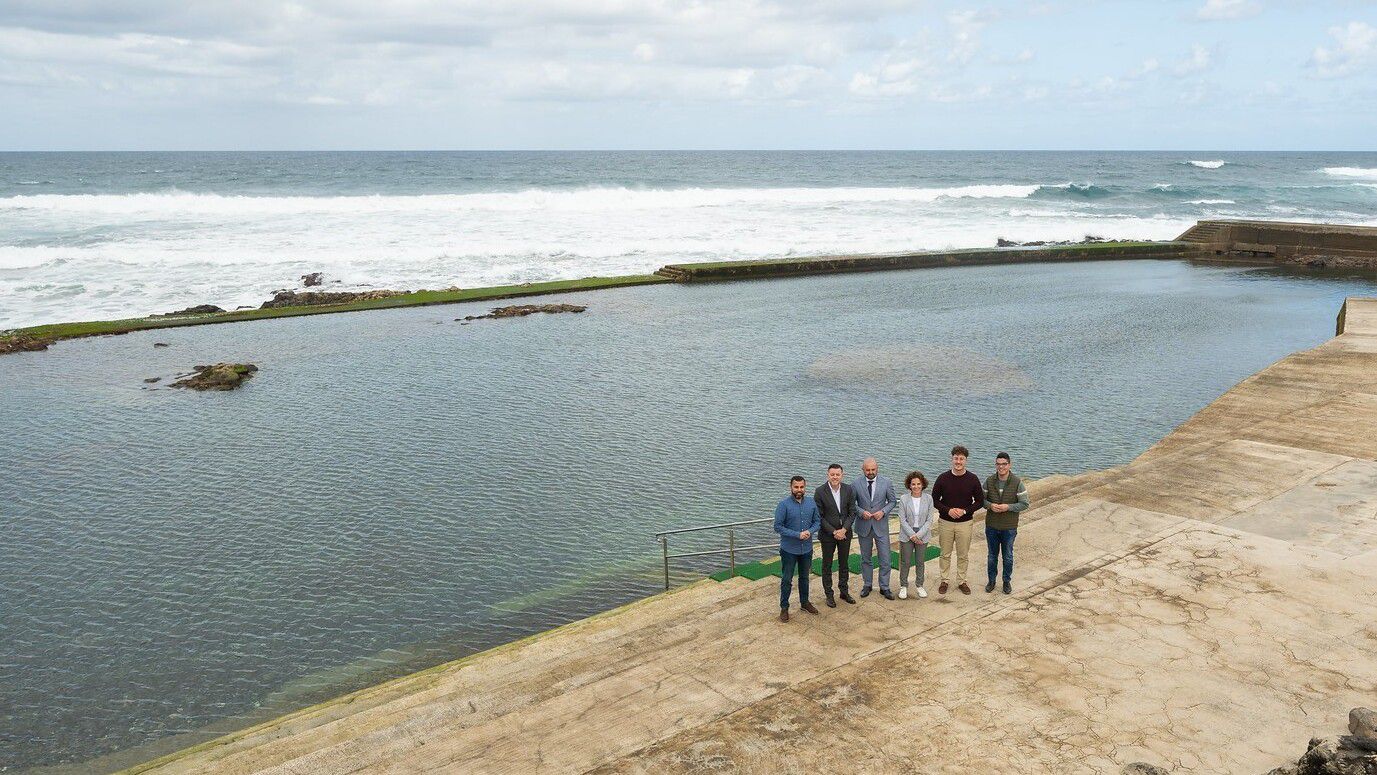 Así luce la piscina natural de Bocabarranco después de las obras de renovación