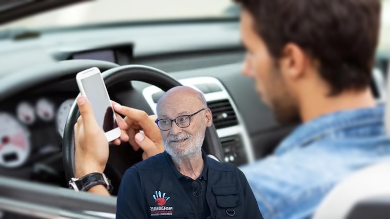 La DGT inicia una campaña nacional contra el uso del móvil al volante