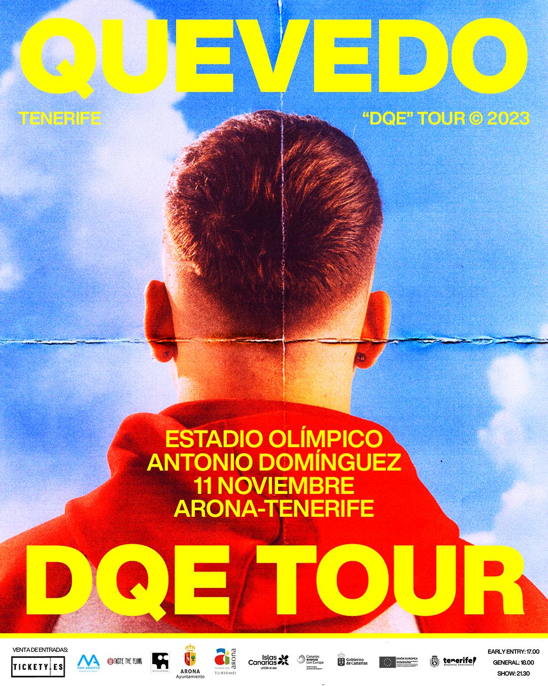 Quevedo cierra su gira española en Tenerife      