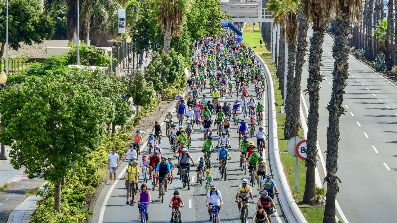 Las Palmas de Gran Canaria redondea con éxito la SEM 2024 finalizando con una gran Fiesta de la Bici