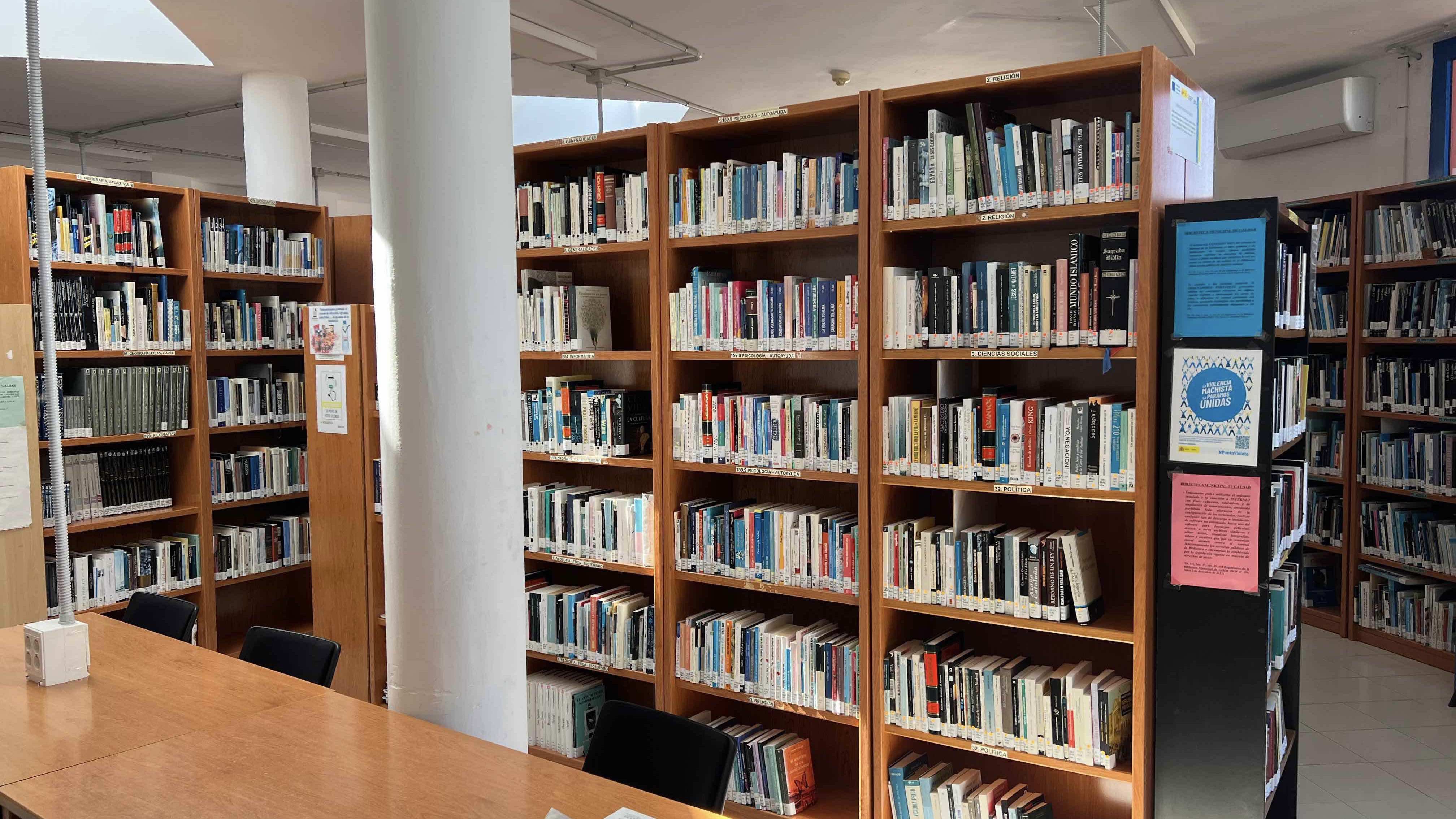 La Biblioteca Municipal de Gáldar subvencionada por el Cabildo de Gran Canaria 