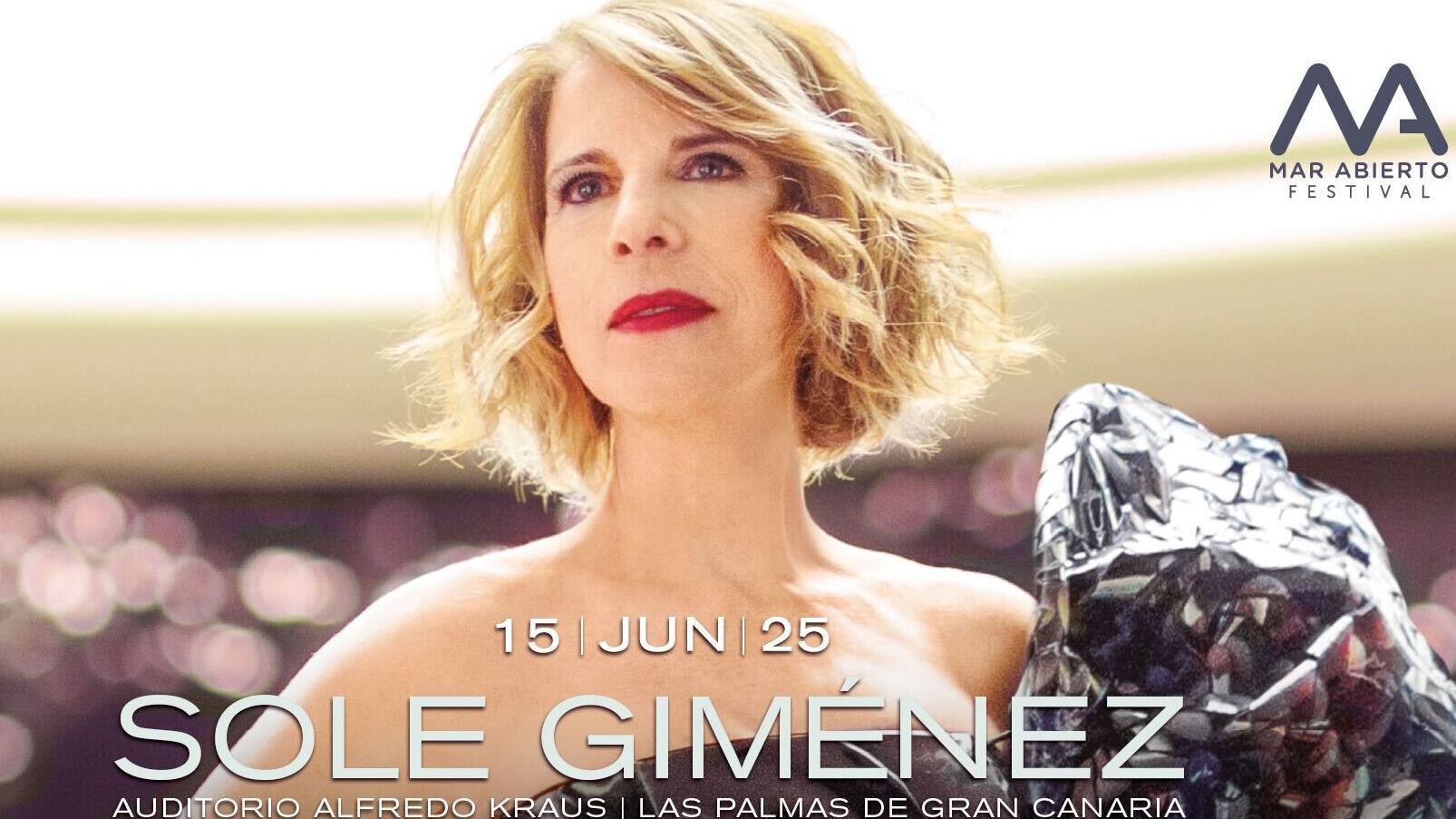Sole Giménez celebra sus 40 años de trayectoria en Gran Canaria con Festival Mar Abierto