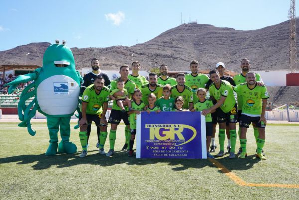 La UD Gran Tarajal regresa al liderato de la Tercera División que comparte con el CD Marino y CD Tenerife B