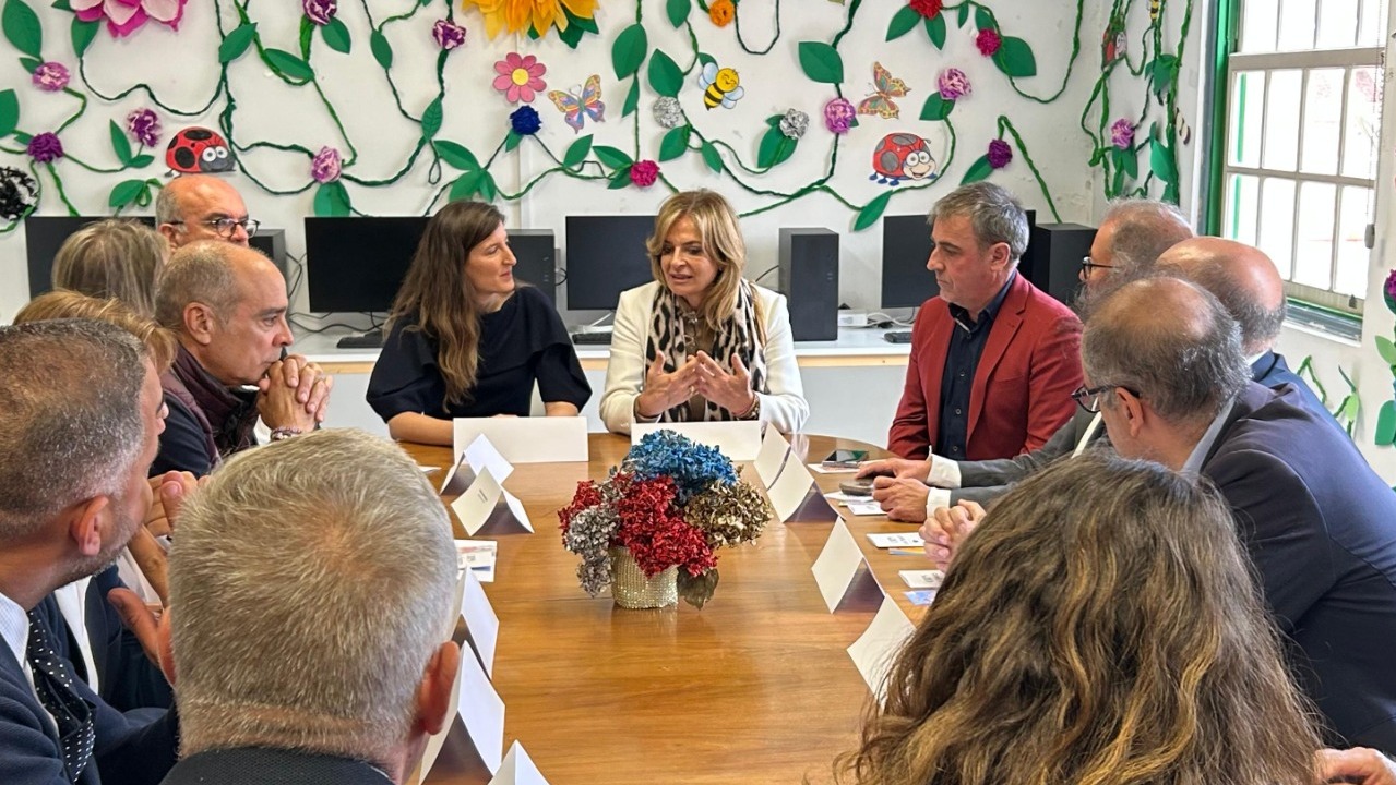 Sanidad muestra a la comisionada de Salud Mental los recursos asistenciales implantados en La Palma