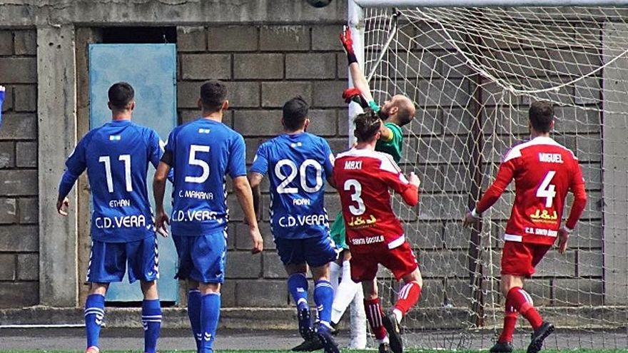 CD Santa Úrsula y CD Vera disputan este sábado el primer derbi del norte de Tenerife