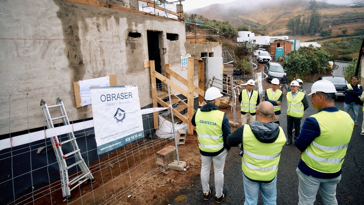 Mejoras de accesibilidad y habitabilidad en Caideros de Gáldar con la finalización de 7 viviendas protegidas