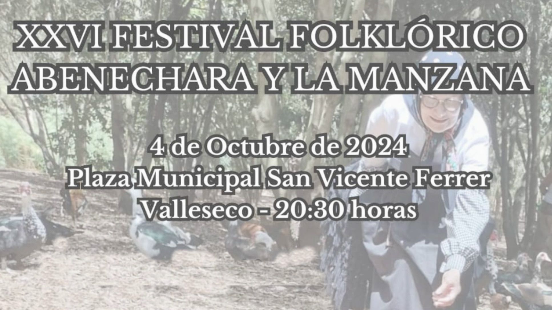El Festival Folklórico Abenechara abre el fin de semana grande de las Fiestas de La Manzana