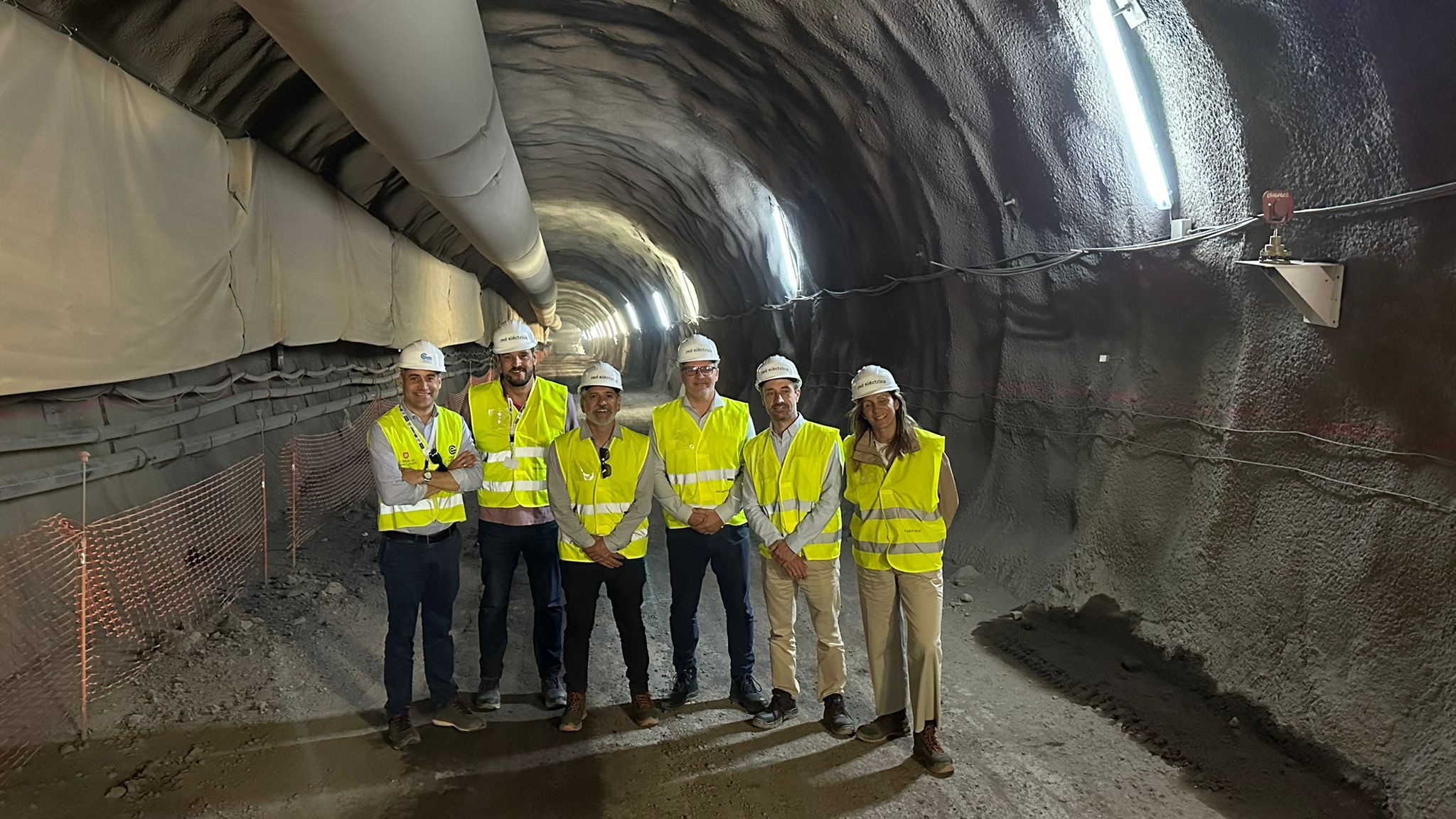 Antonio Acosta visita la central hidroeléctrica de bombeo Salto de Chira en Gran Canaria