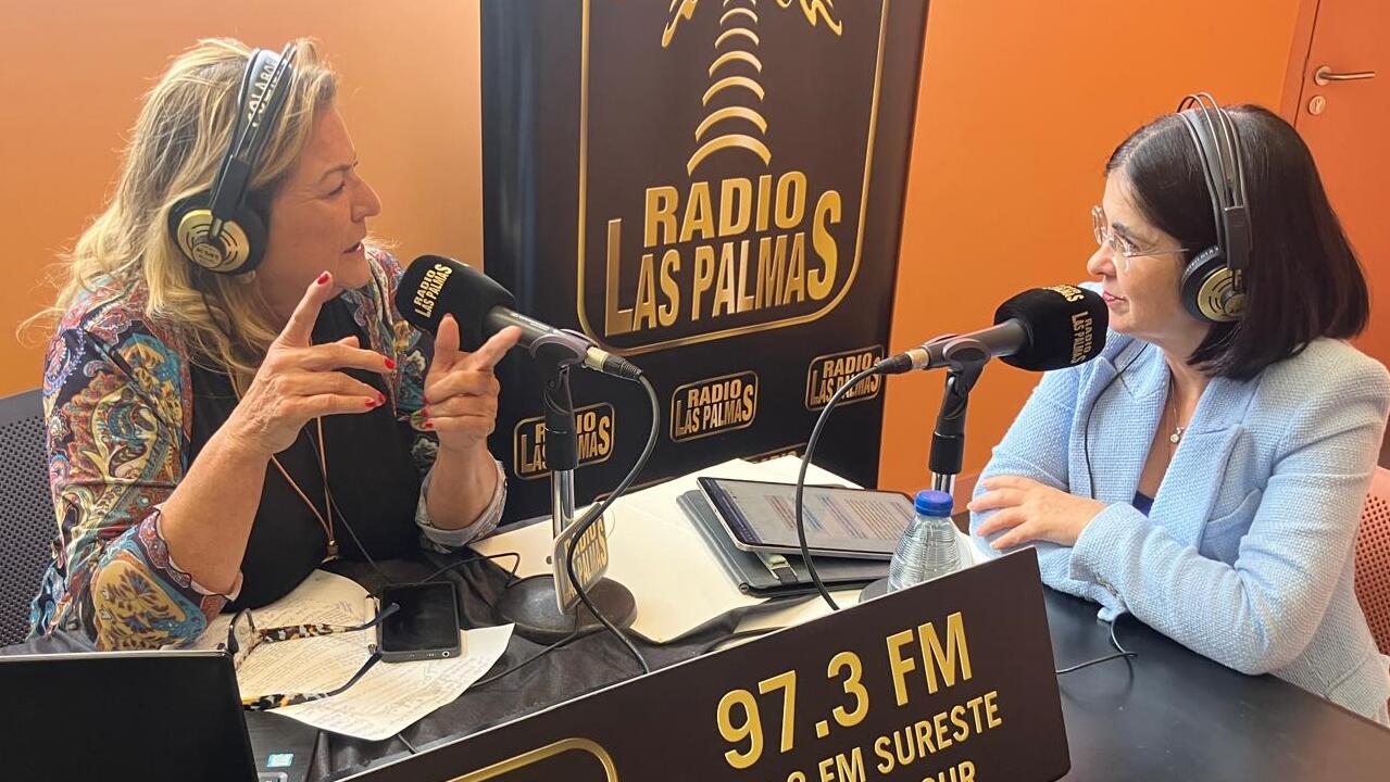 Radio Las Palmas entrevista a Carolina Darias desde La Grada