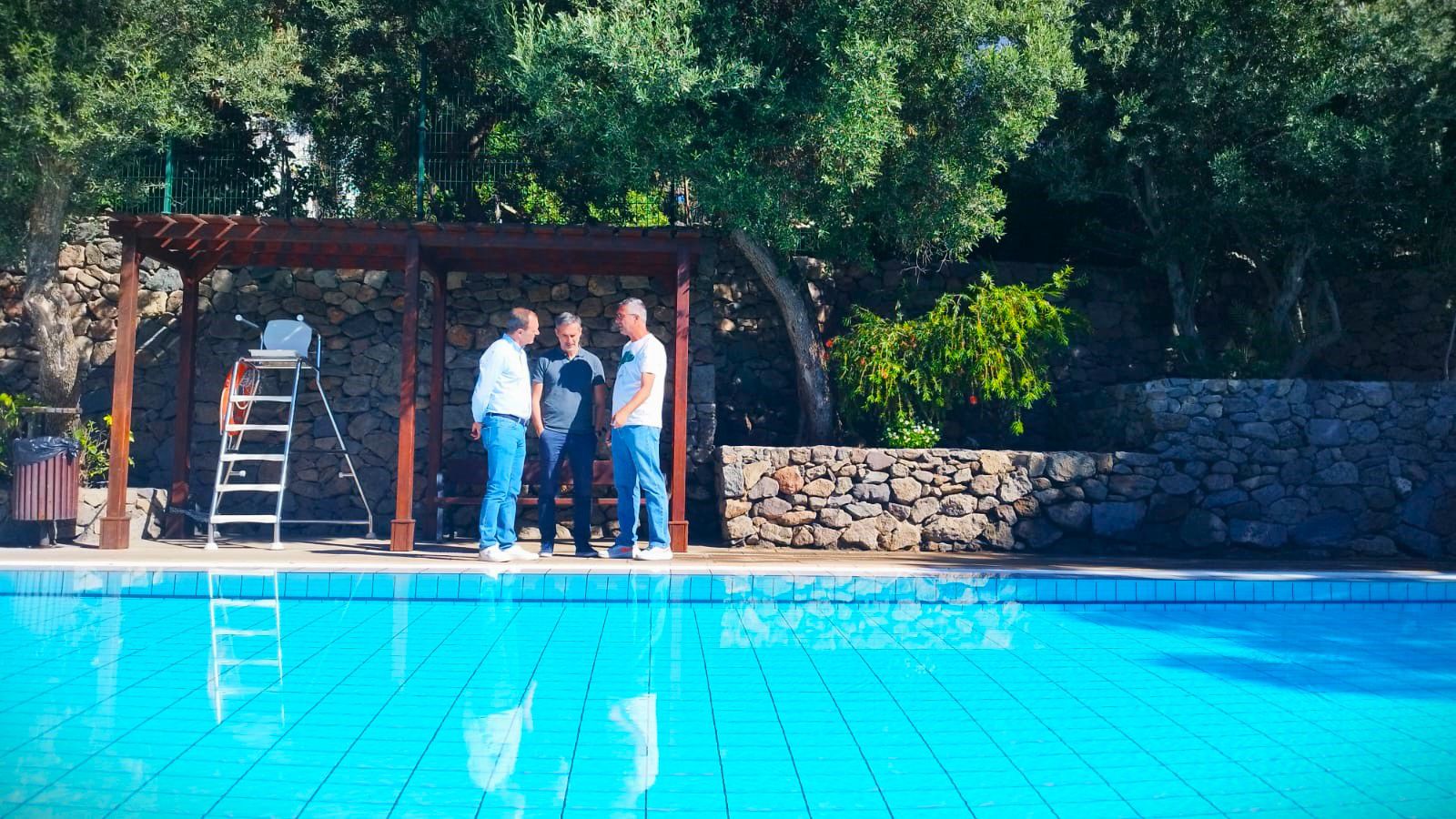 Temisas se refresca abriendo la piscina recreativa con la llegada del verano 