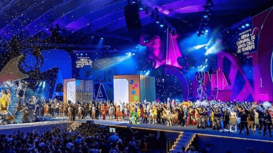 El escenario del Recinto Ferial acoge este miércoles la Gala de elección de la Reina del Carnaval de Santa Cruz de Tenerife 2026