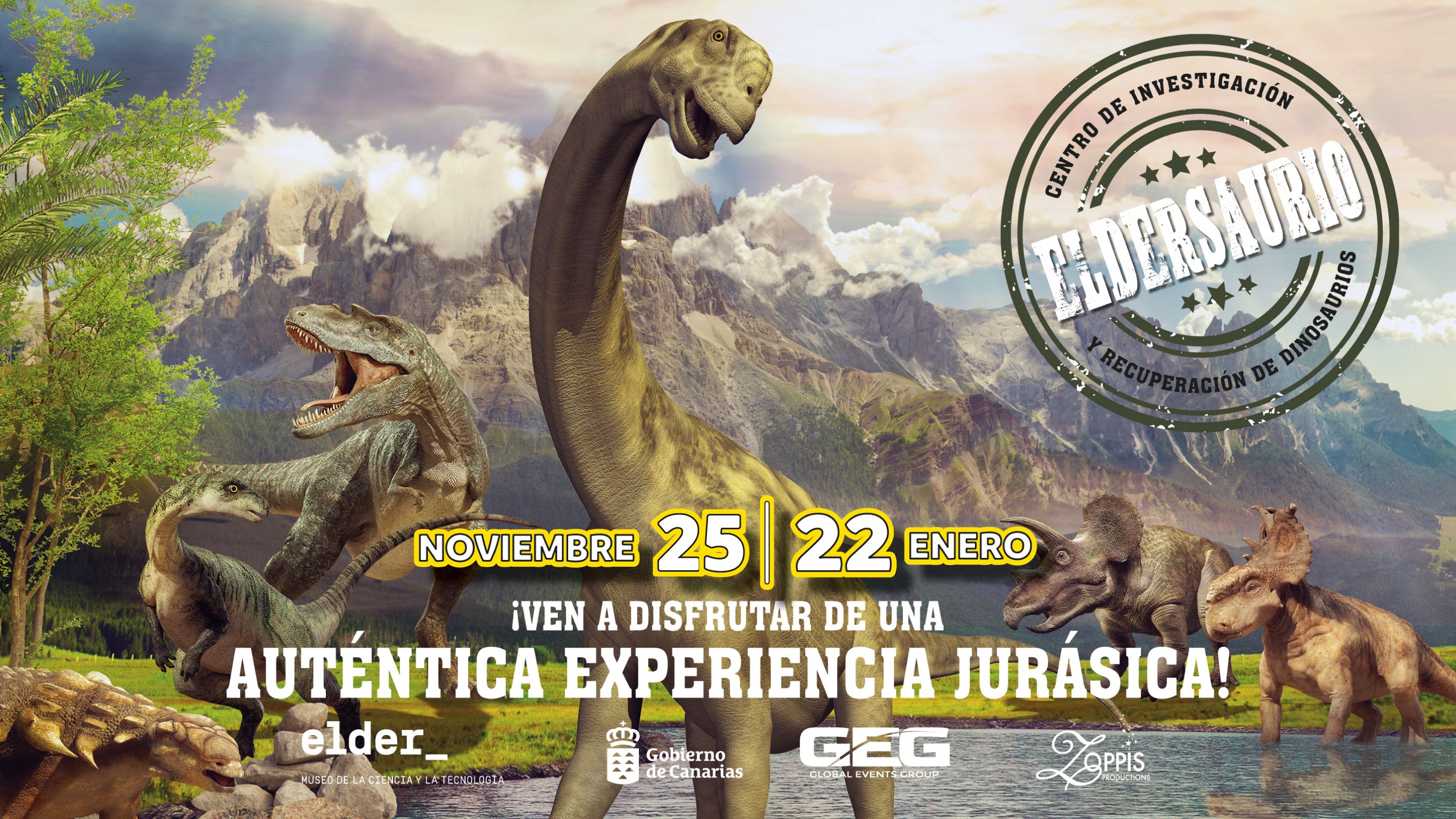 EL Museo ELDER se transforma en un Parque Jurásico con contenidos inéditos