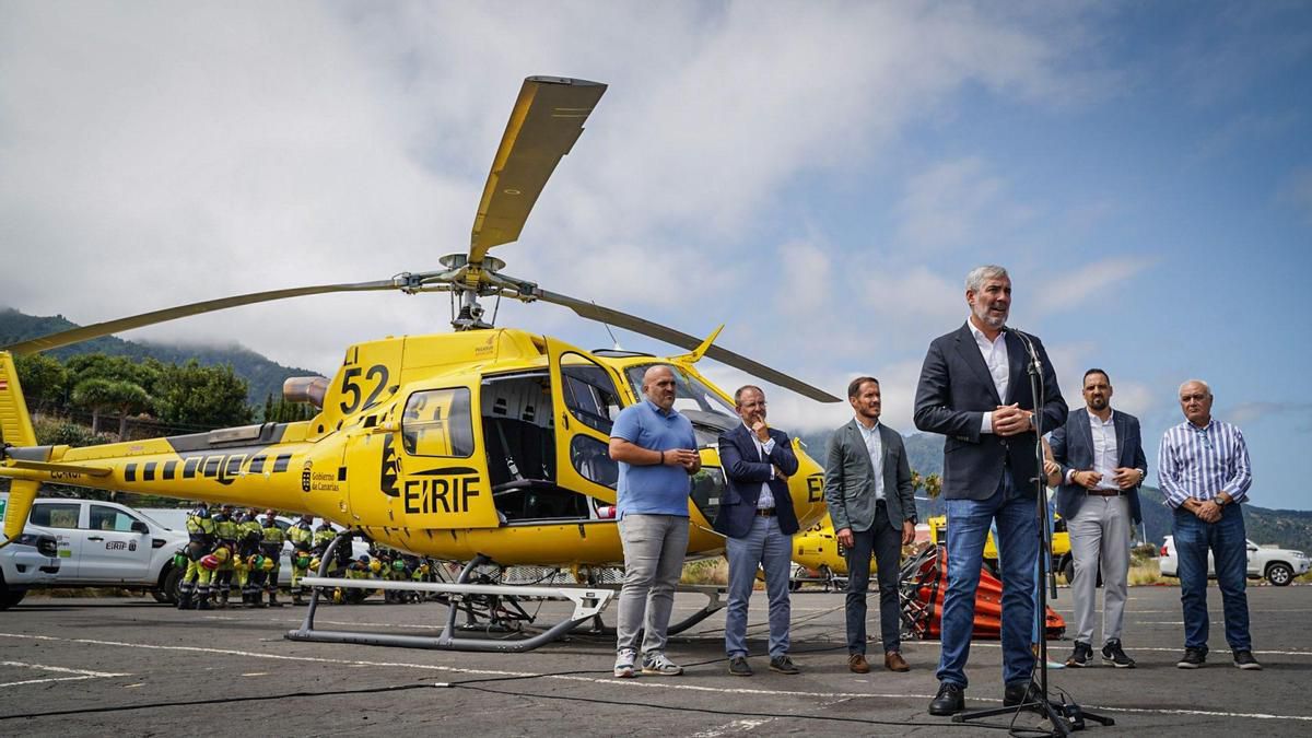 Dos nuevos helicópteros para la lucha contra los incendios