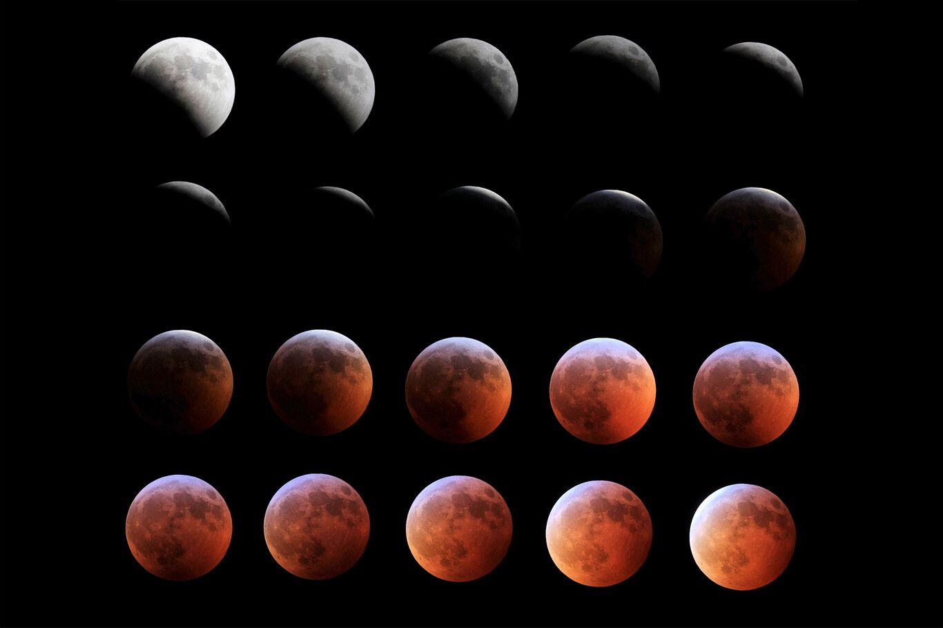 Canarias será el mejor lugar de España para apreciar el eclipse total de la luna del próximo lunes