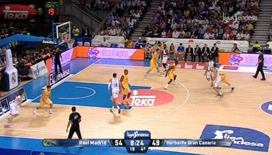 El Herbalife GC pierde 70-57 ante el Real Madrid 
