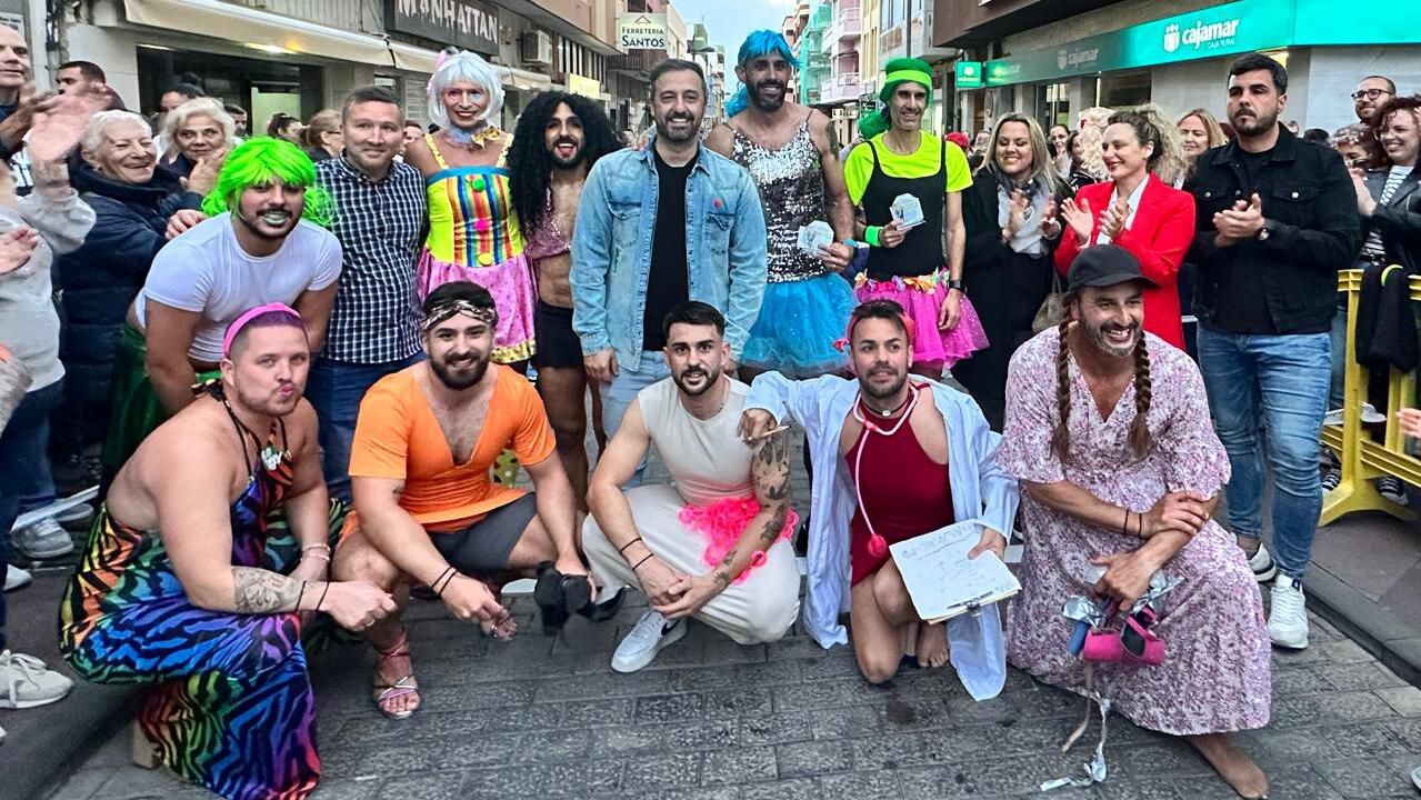 Daniel Sosa se corona ganador de la Carrera de Tacones del Carnaval de Telde 2025