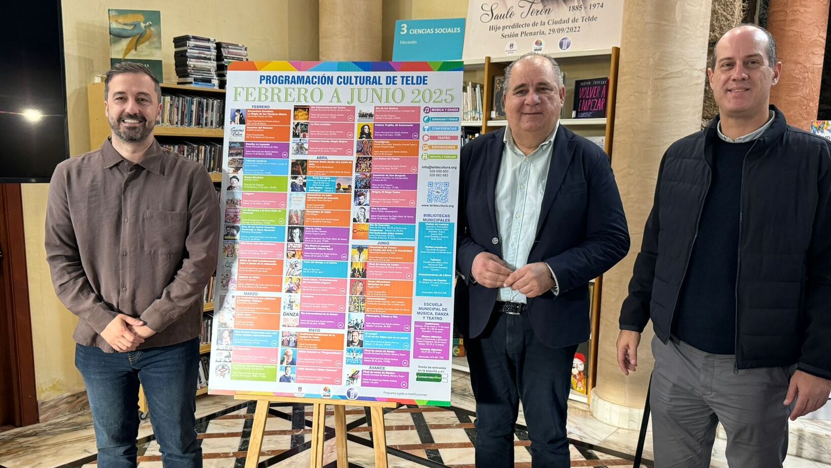 Telde ofrece más de 50 eventos culturales de febrero a junio de 2025