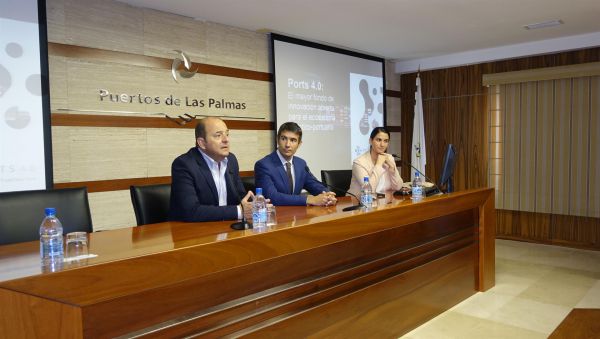 La Autoridad Portuaria de Las Palmas expone el proyecto Puertos 4.0 para promover la innovación entre las empresas