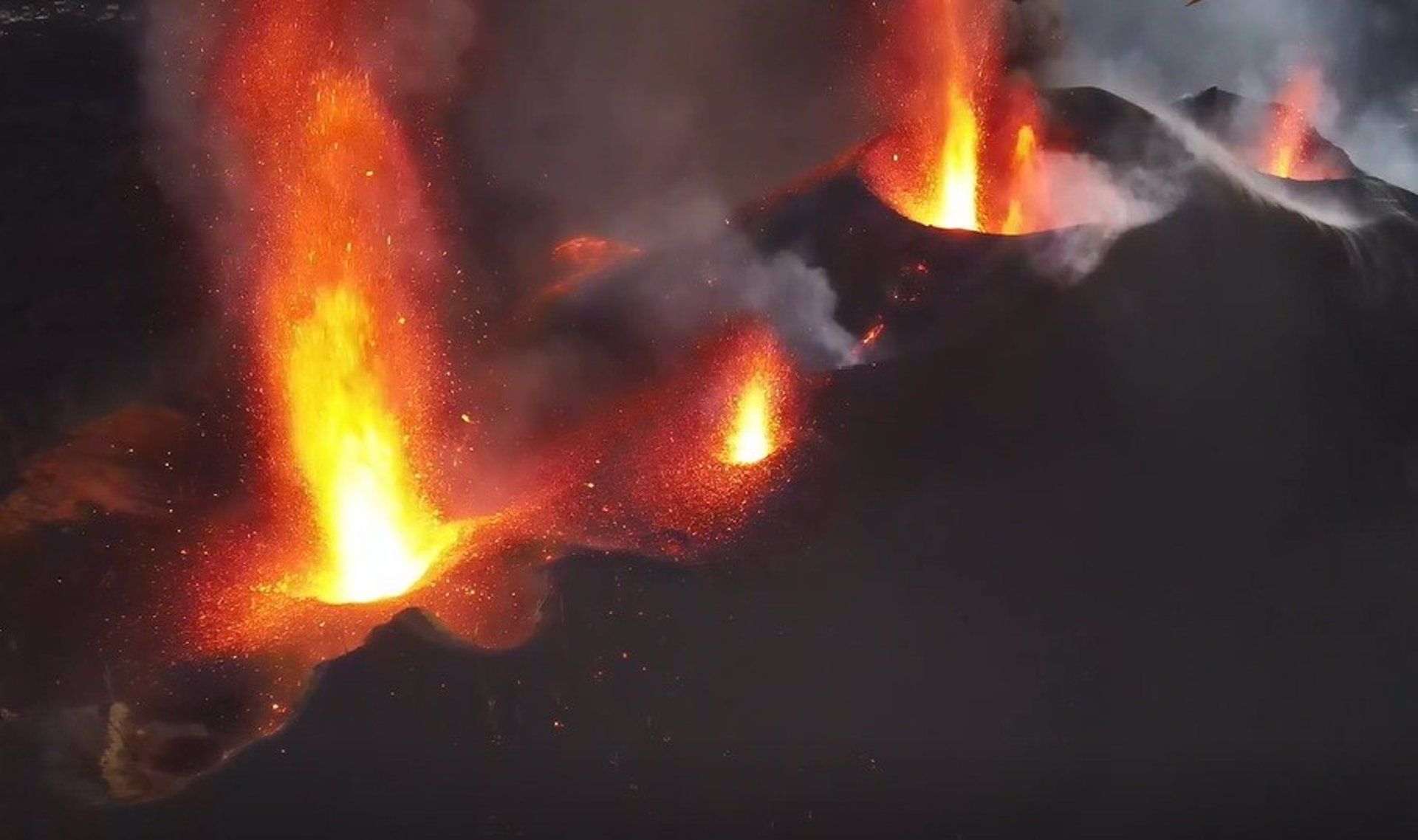 La Palma se eleva 10 cm en las últimas 24 horas