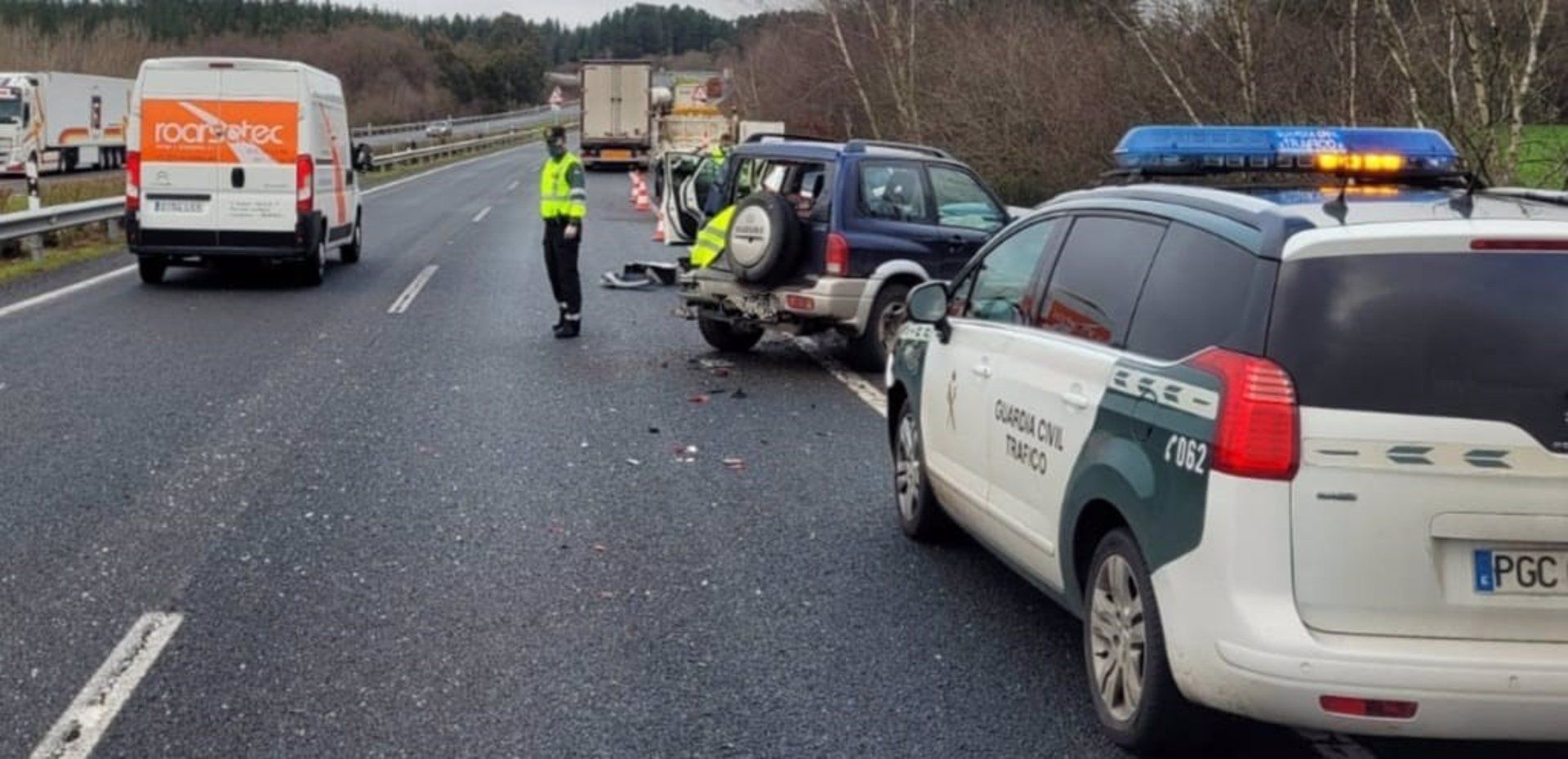 La Navidad deja 54 muertos en las carreteras españolas, tres de ellos en Canarias