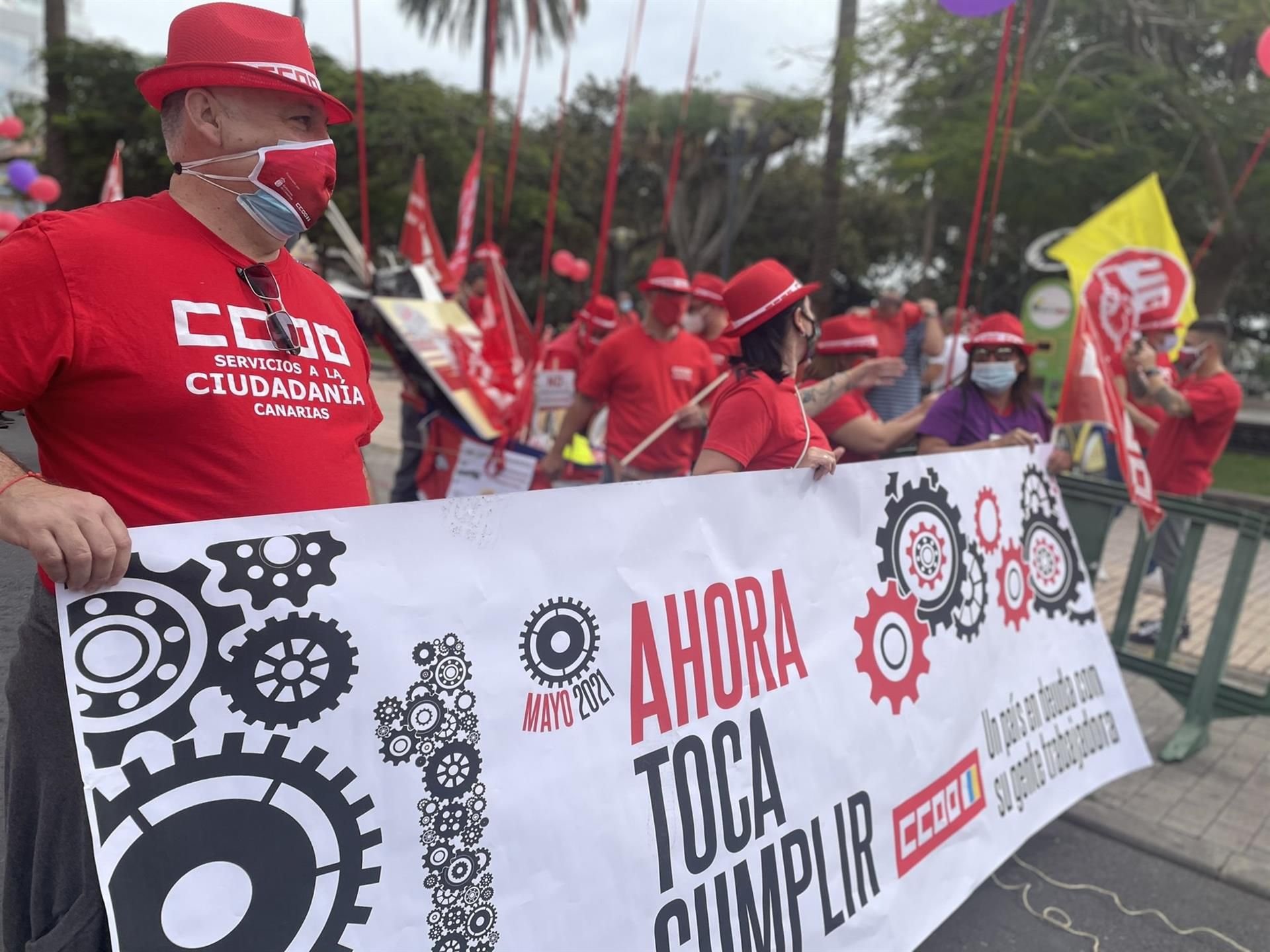 UGT Canarias llama a salir a la calle en el Primero de Mayo