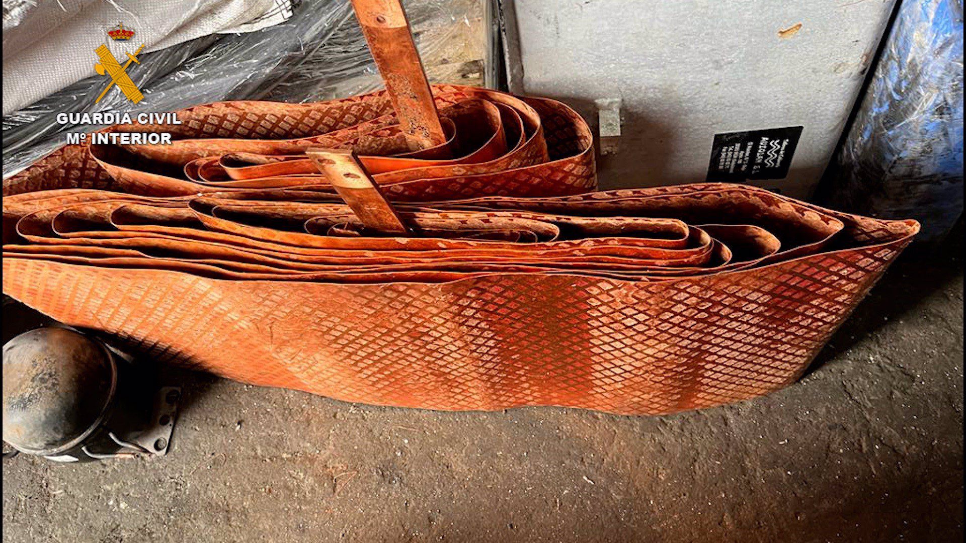 Dos detenidos en Fuerteventura por robar 272 kilos de cobre en una estación eléctrica 