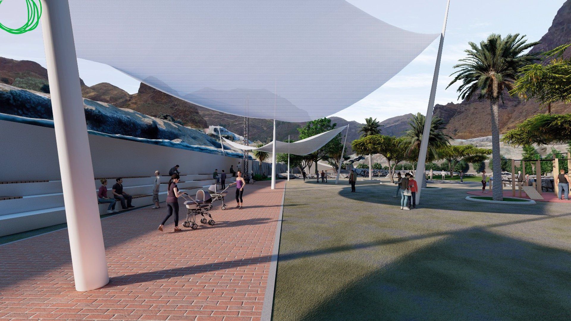 Agaete proyecta 'El parque de las Charcas'