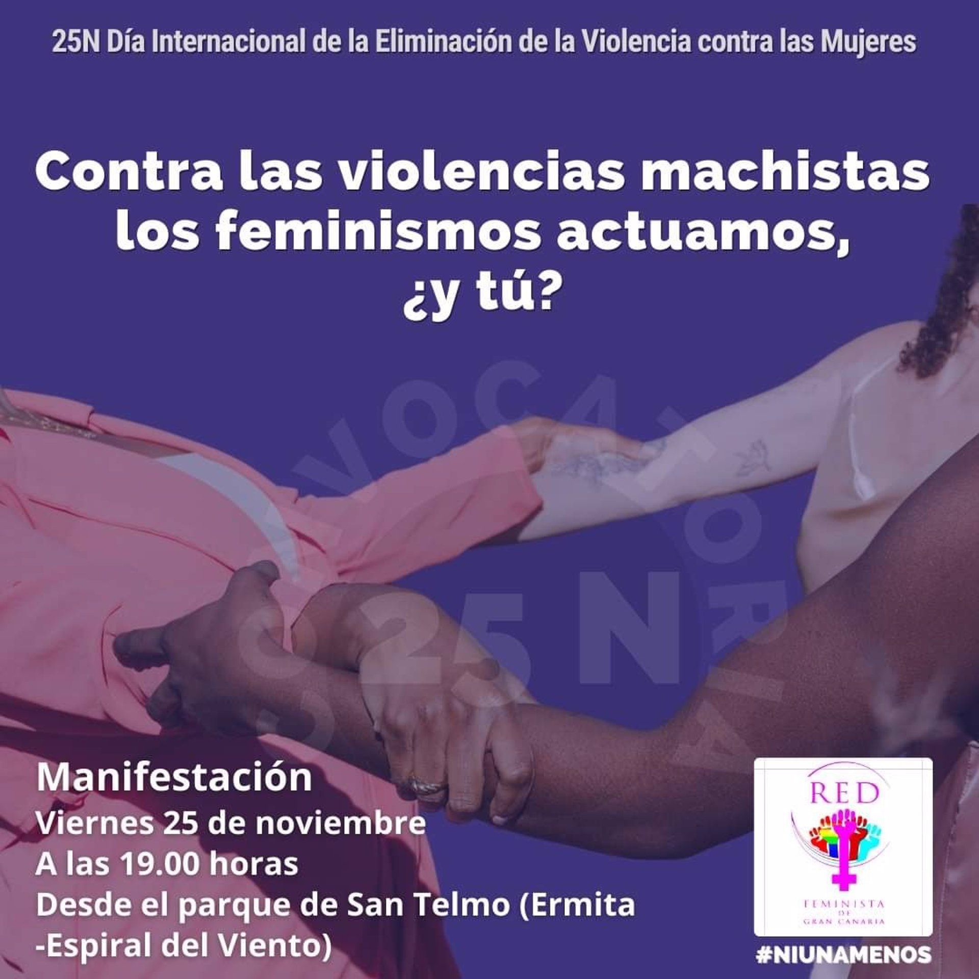 Hoy es 25 de noviembre, Día Internacional para la Erradicación de la Violencia de Género