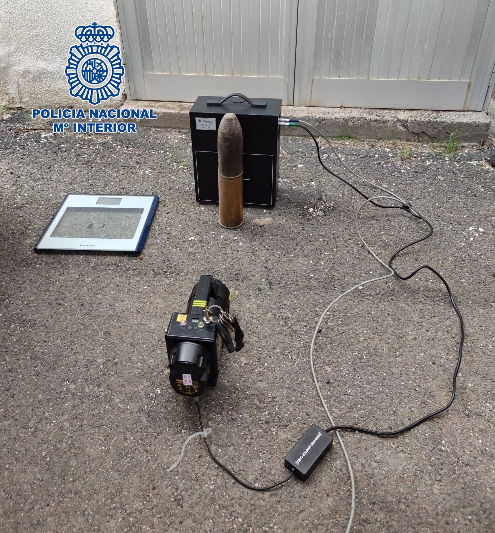 Retiran tres artefactos explosivos que había en una vivienda de Vegueta, en Las Palmas de Gran Canaria