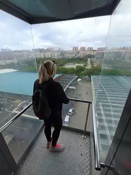 Las Palmas de Gran Canaria pone en marcha el ascensor panorámico del parque de Las Rehoyas