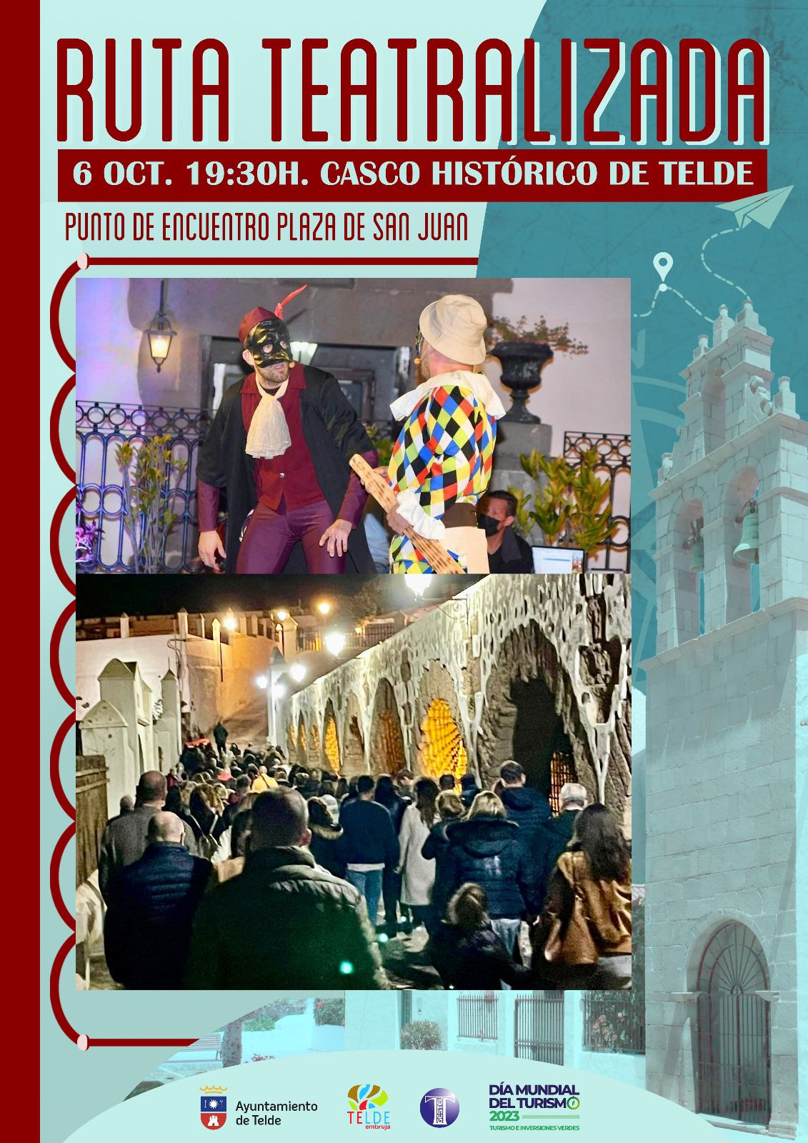 El teldense barrio de San Francisco pone en marcha una ruta teatralizada