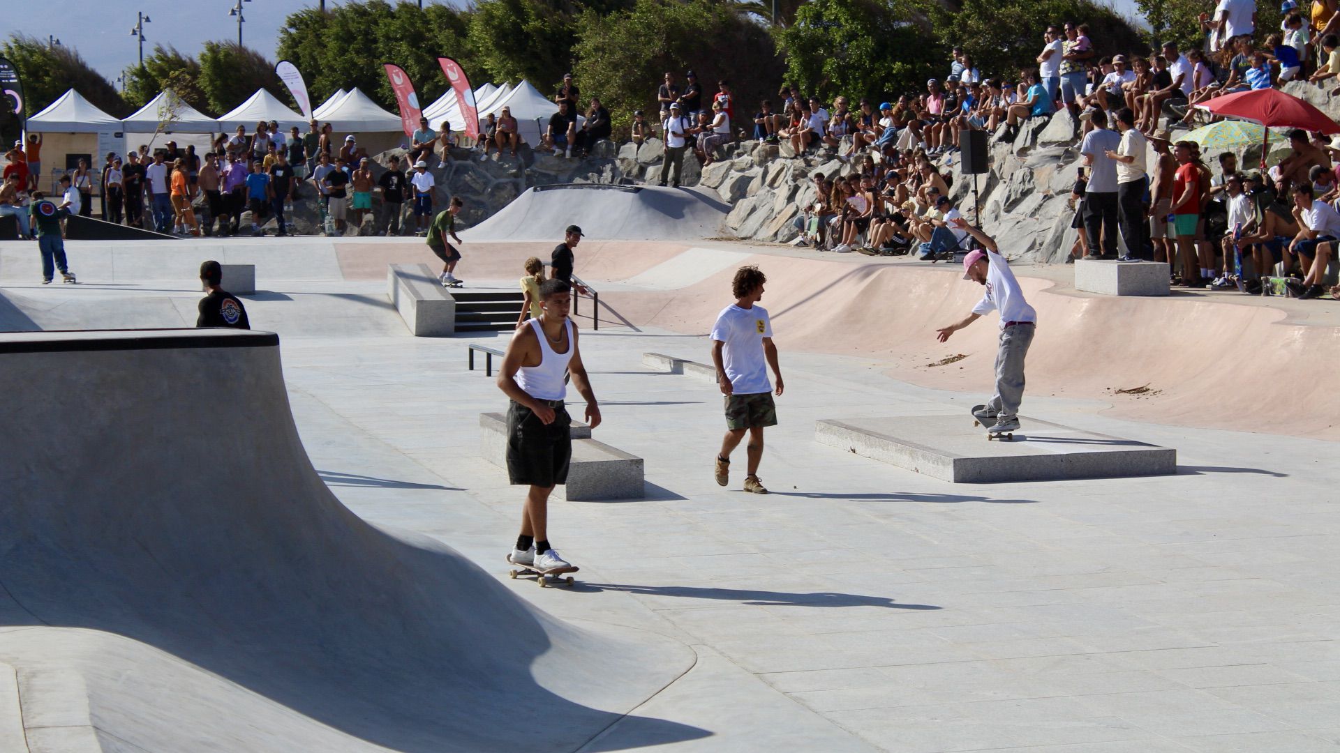 Agüimes sube el caché y se gana a los vecinos con el estreno del mayor Skate Park de Canarias
