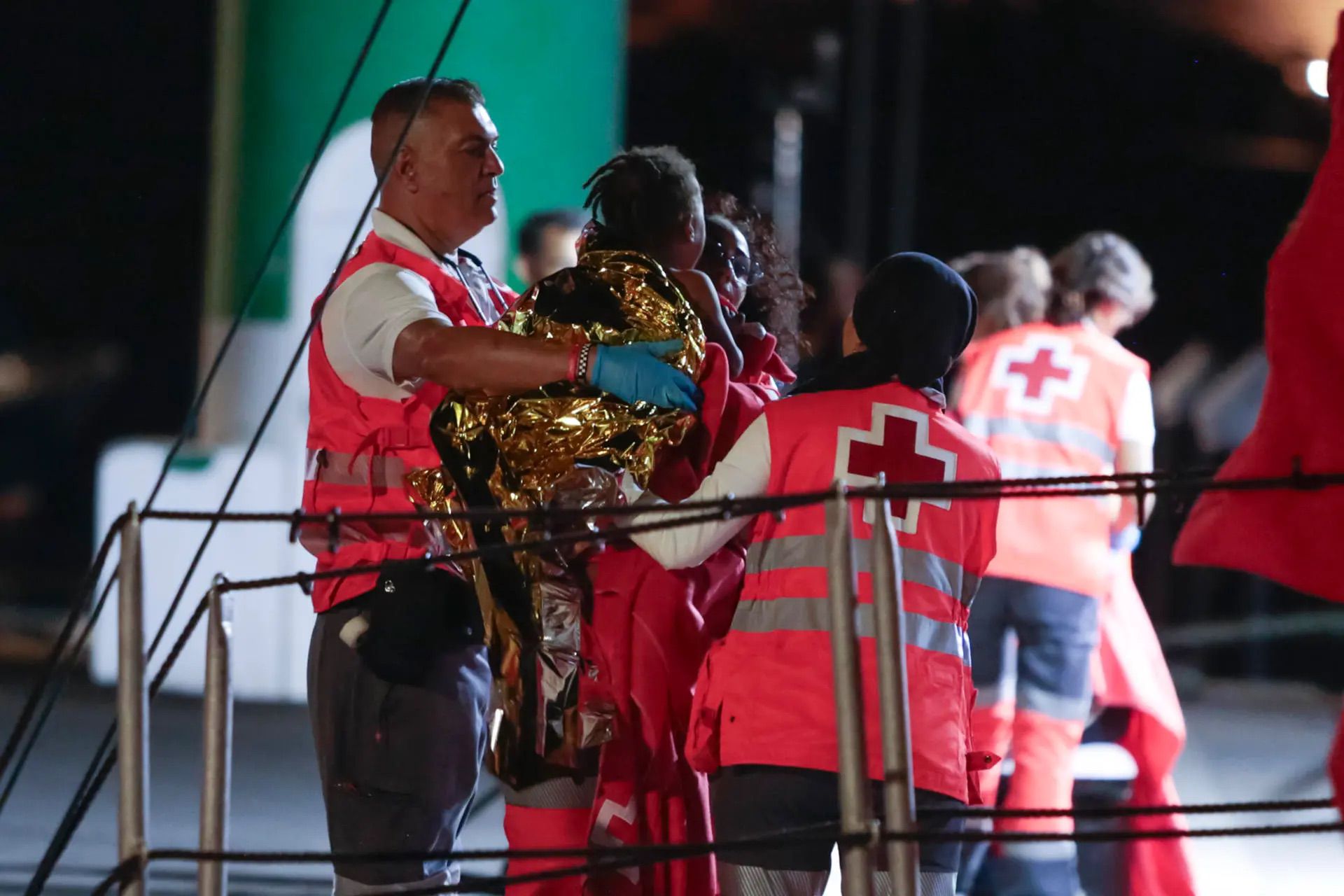 Rescatados 139 migrantes en dos embarcaciones en aguas próximas a Lanzarote
