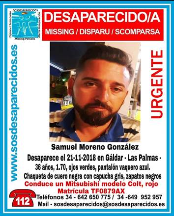 Se busca a un joven desaparecido en Gáldar