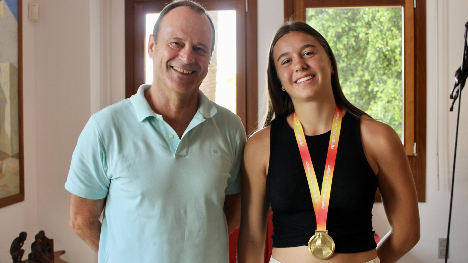 Andrea Monroy sueña con las Olimpiadas tras su oro en el Campeonato de España