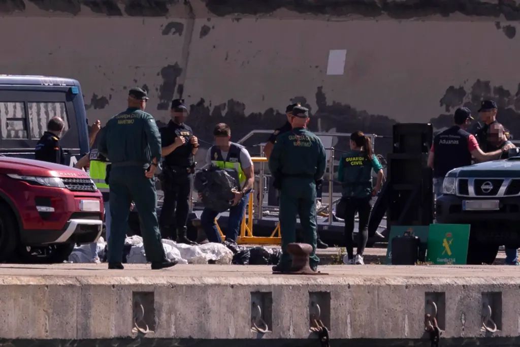 Los dos veleros capturados en el Atlántico transportaban 1.139 kilos de cocaína