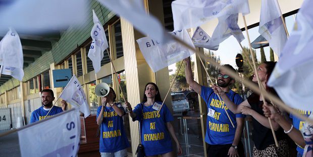 Continúa la convocatoria de huelga en Ryanair tras no alcanzar un acuerdo sindicatos y empresa